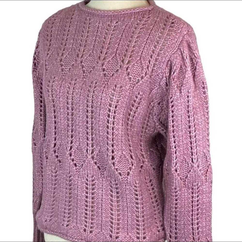 Anthropologie Ana rose knit sweater size Medium - Gem