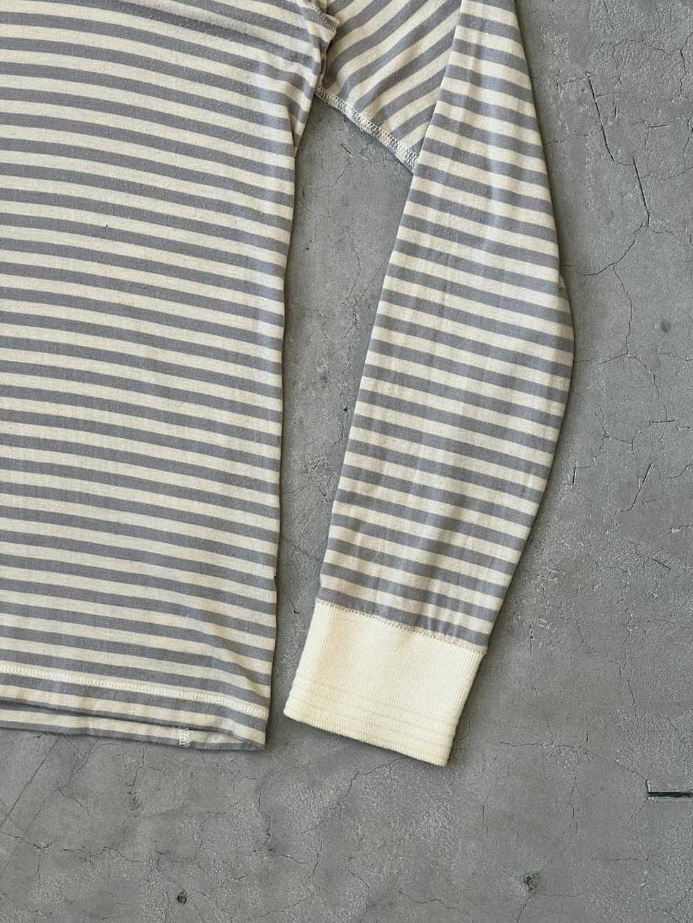 Nonnative Nonnative Soft Striped LongSleeve Polo - image 4