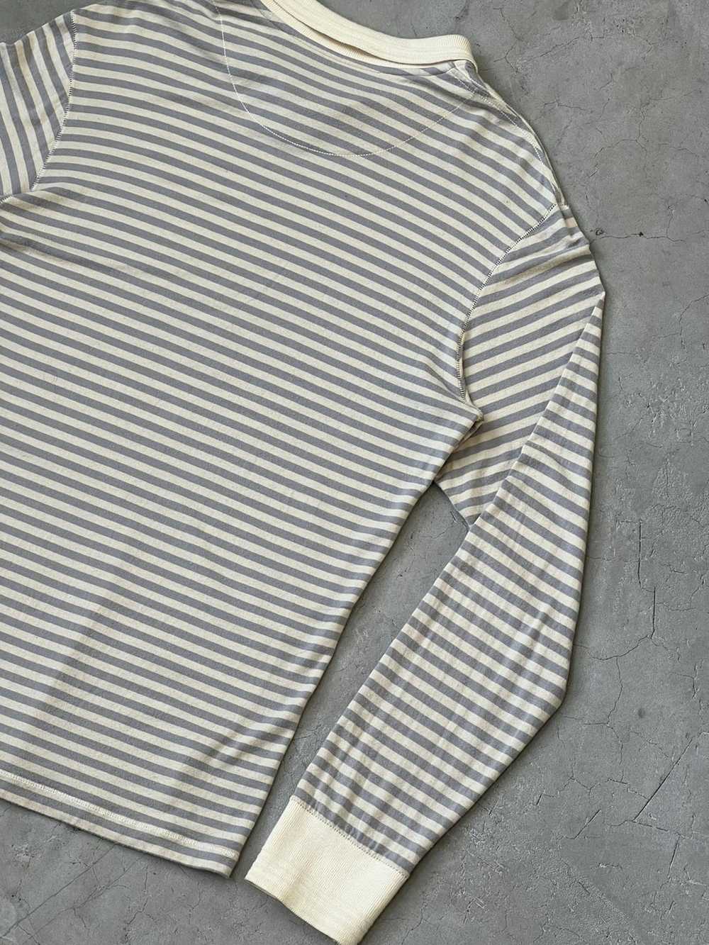 Nonnative Nonnative Soft Striped LongSleeve Polo - image 6