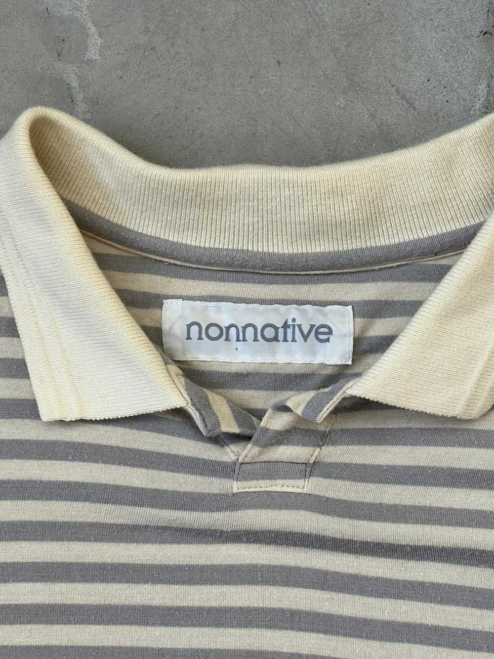 Nonnative Nonnative Soft Striped LongSleeve Polo - image 8