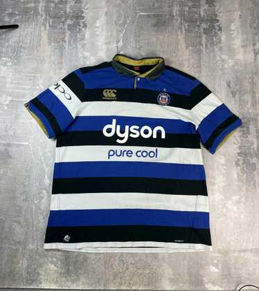 Vintage Bath Rugby Home Blackthorn Cotton Traders Athletic Jersey Shirt 