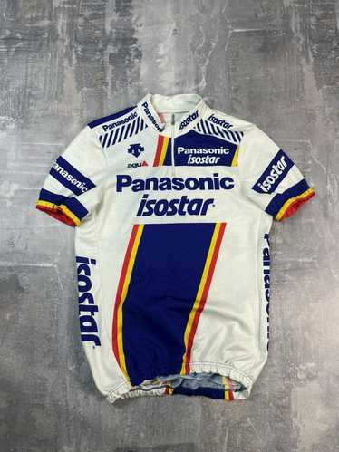 Vintage Panasonic Isostar Cycling Team AGU 80s Vin