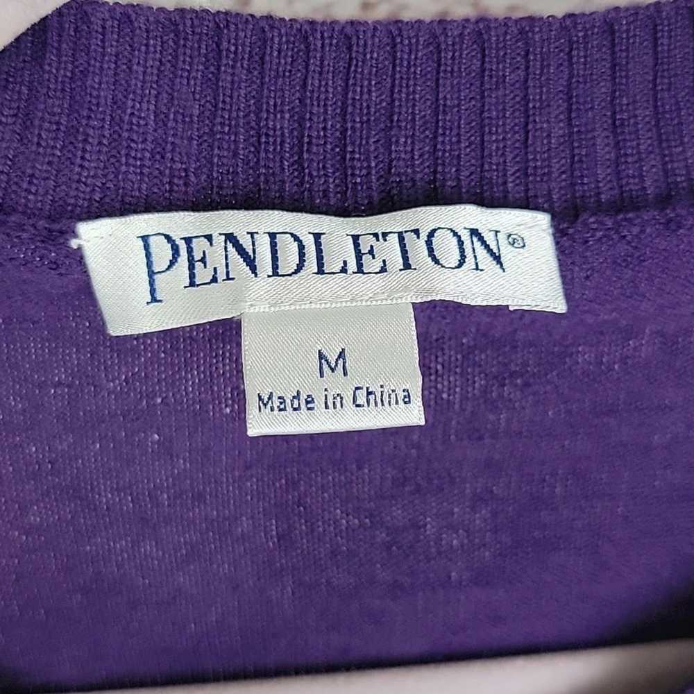 Pendleton Vintage Pendleton Purple Wool Women's C… - image 2
