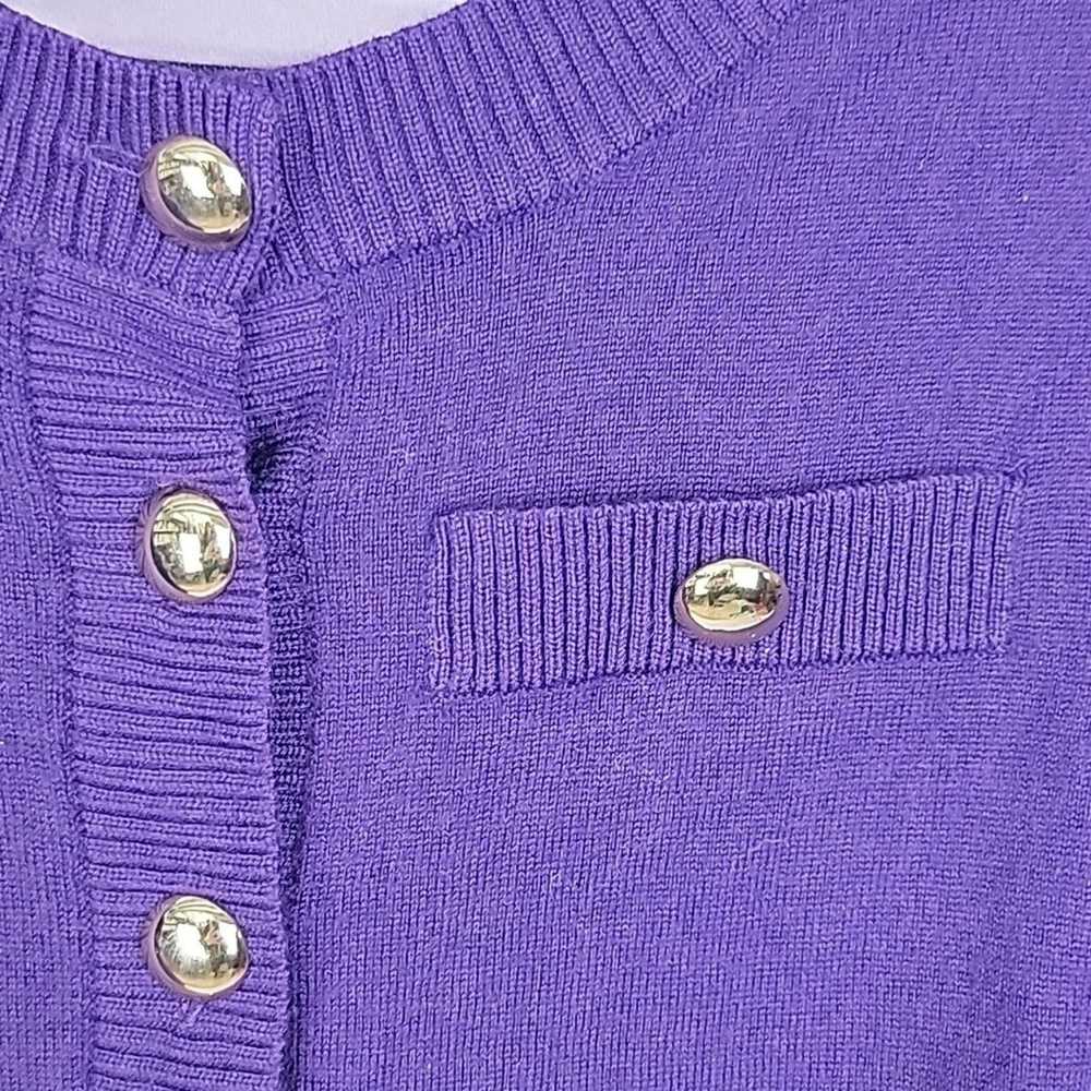 Pendleton Vintage Pendleton Purple Wool Women's C… - image 4