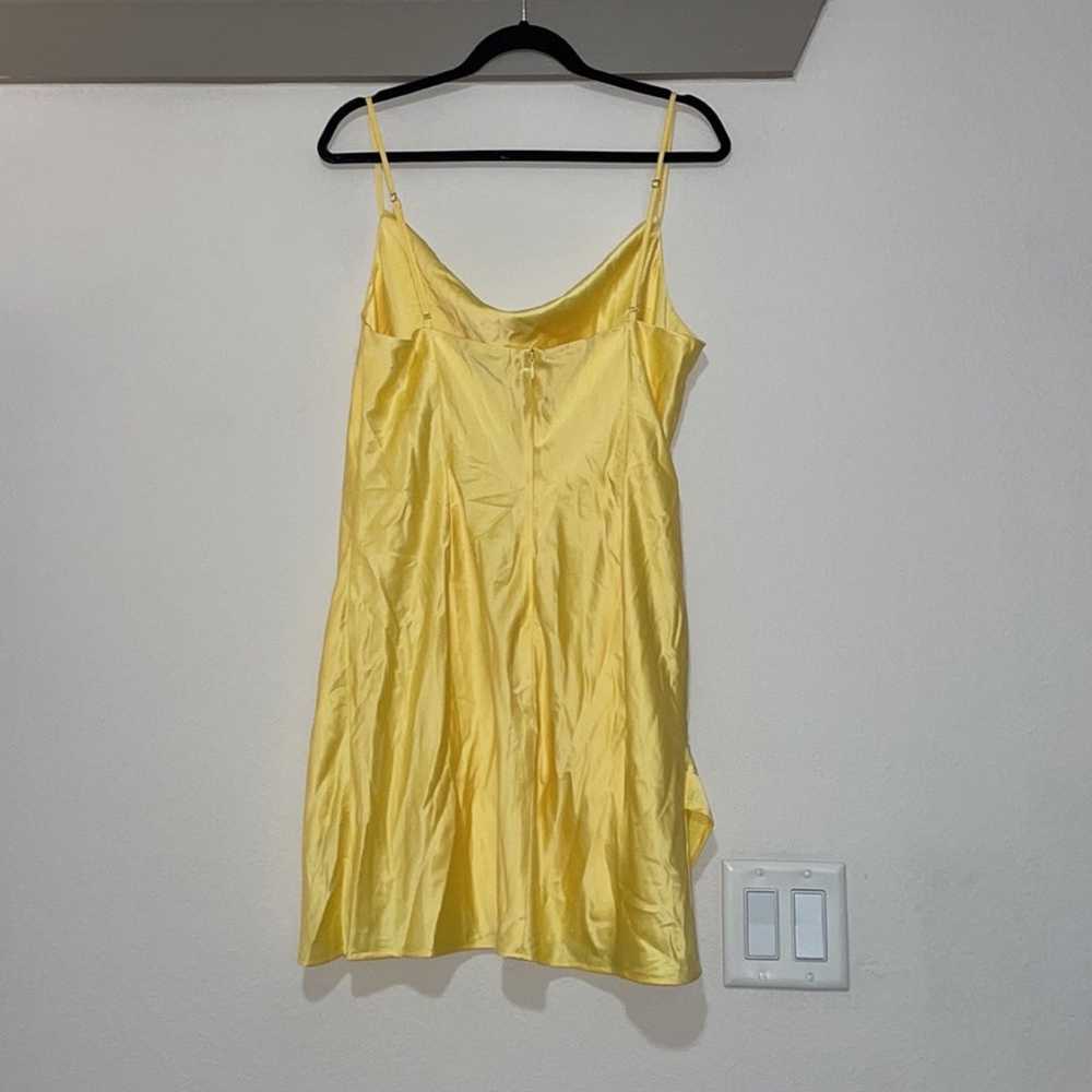 Majorelle Laurena Mini Dress in Butter Yellow SZ … - image 3