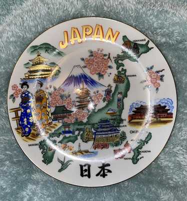 Japanese Brand Japan Map decorative plate/rolling… - image 1