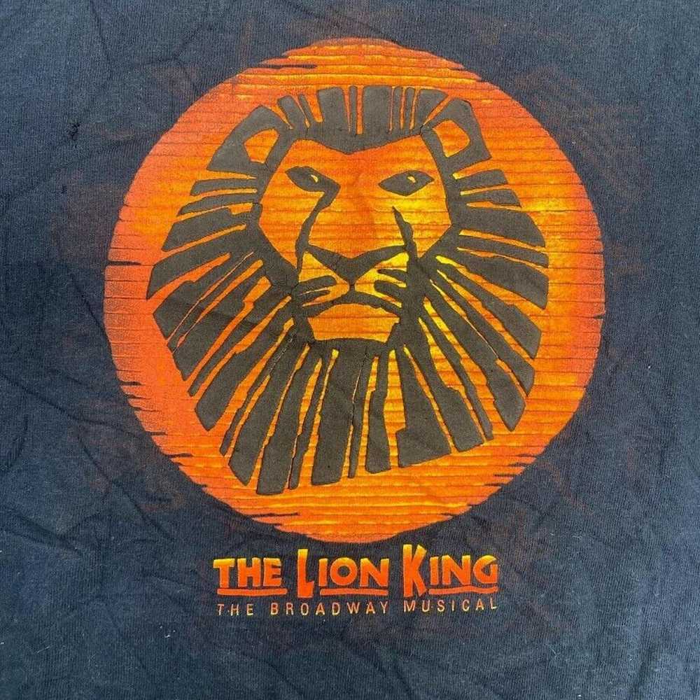 Disney The Lion King Graphic Tee Thrifted Vintage… - image 4