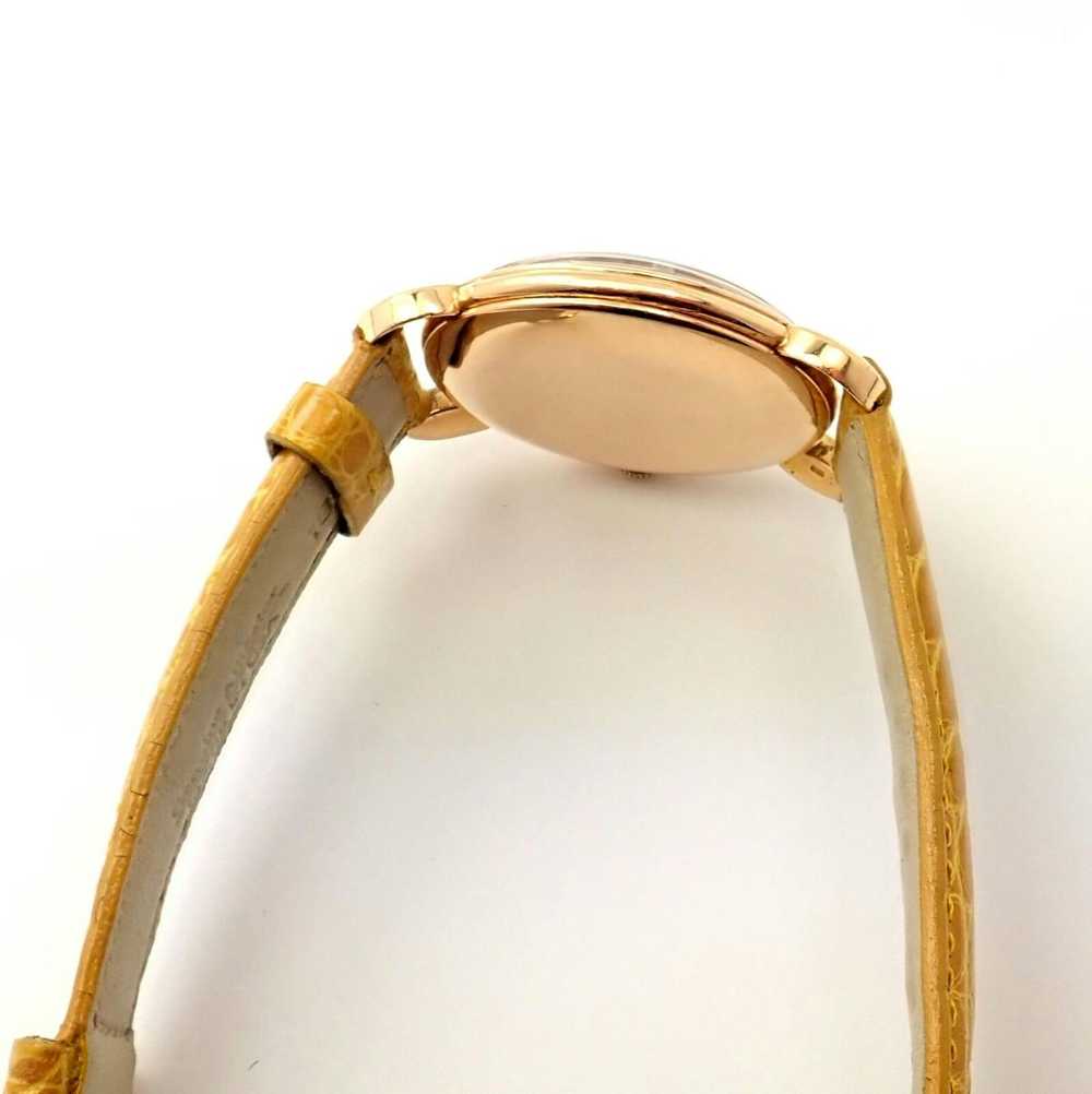 Movado Movado 18k Yellow Gold Automatic Bumper Al… - image 9