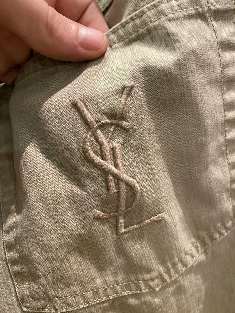 Yves Saint Laurent YSL Khaki Pants - image 4