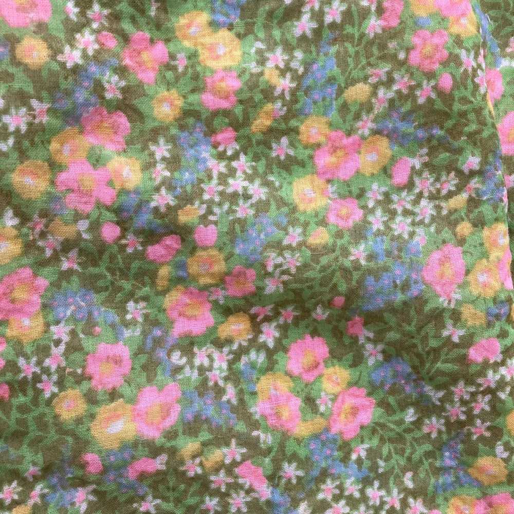 1960s Mod Floral Dress - image 4