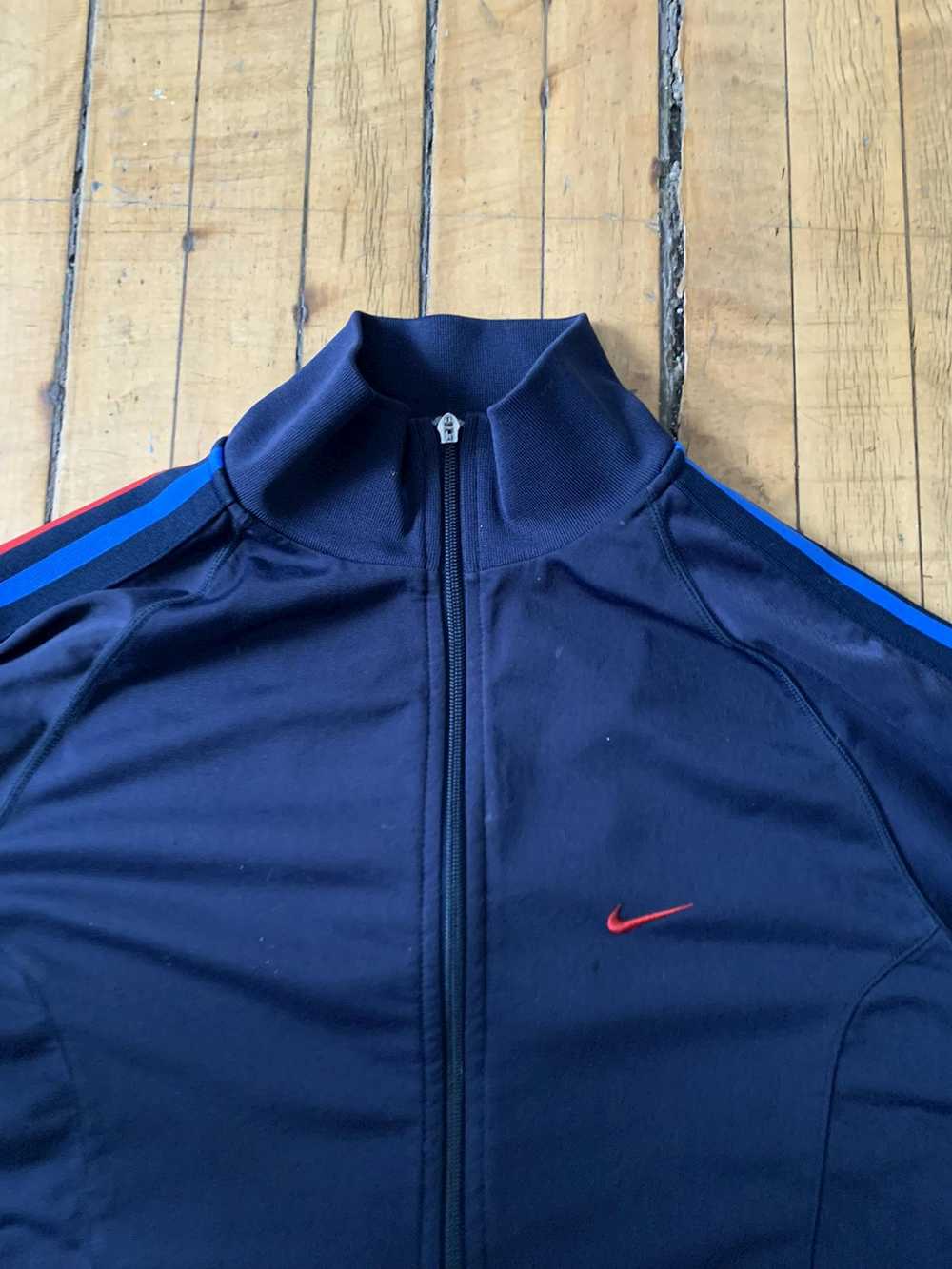 Nike × Vintage Vintage Nike track jacket stripe m… - image 4