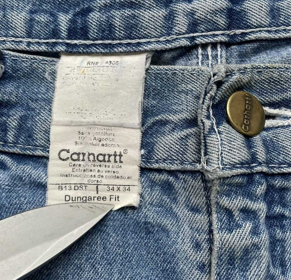 Carhartt vintage carhartt dungaree pants - image 3