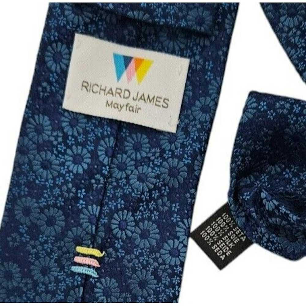 Richard James RICHARD JAMES Floral Silk Slim Tie … - image 2