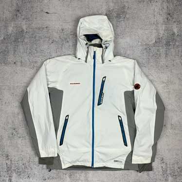 Mens MAMMUT Snow Sport RECCO Ski Hooded Waterproof DRYTech Jacket Size S  Small