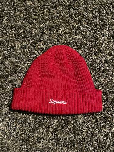 Off-white red beanie - Gem