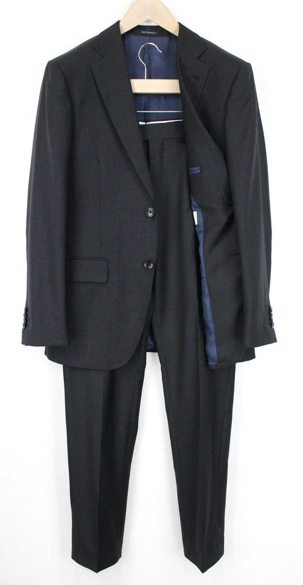 Suitsupply NAPOLI UK38R Wool Grey Suit 68958 - image 1