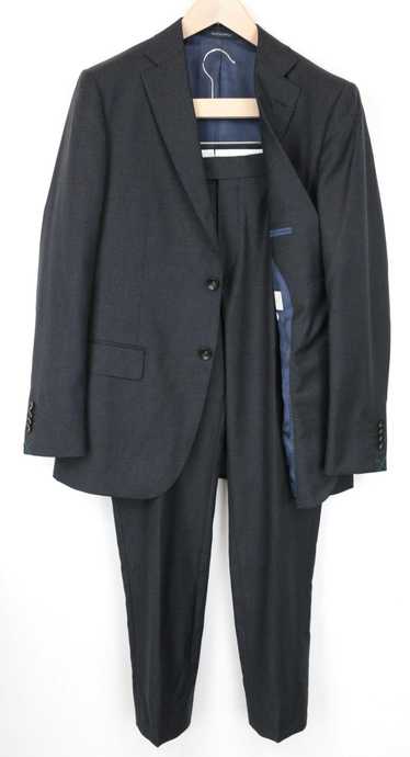 Suitsupply NAPOLI UK38R Dark Grey Melange Wool Sui