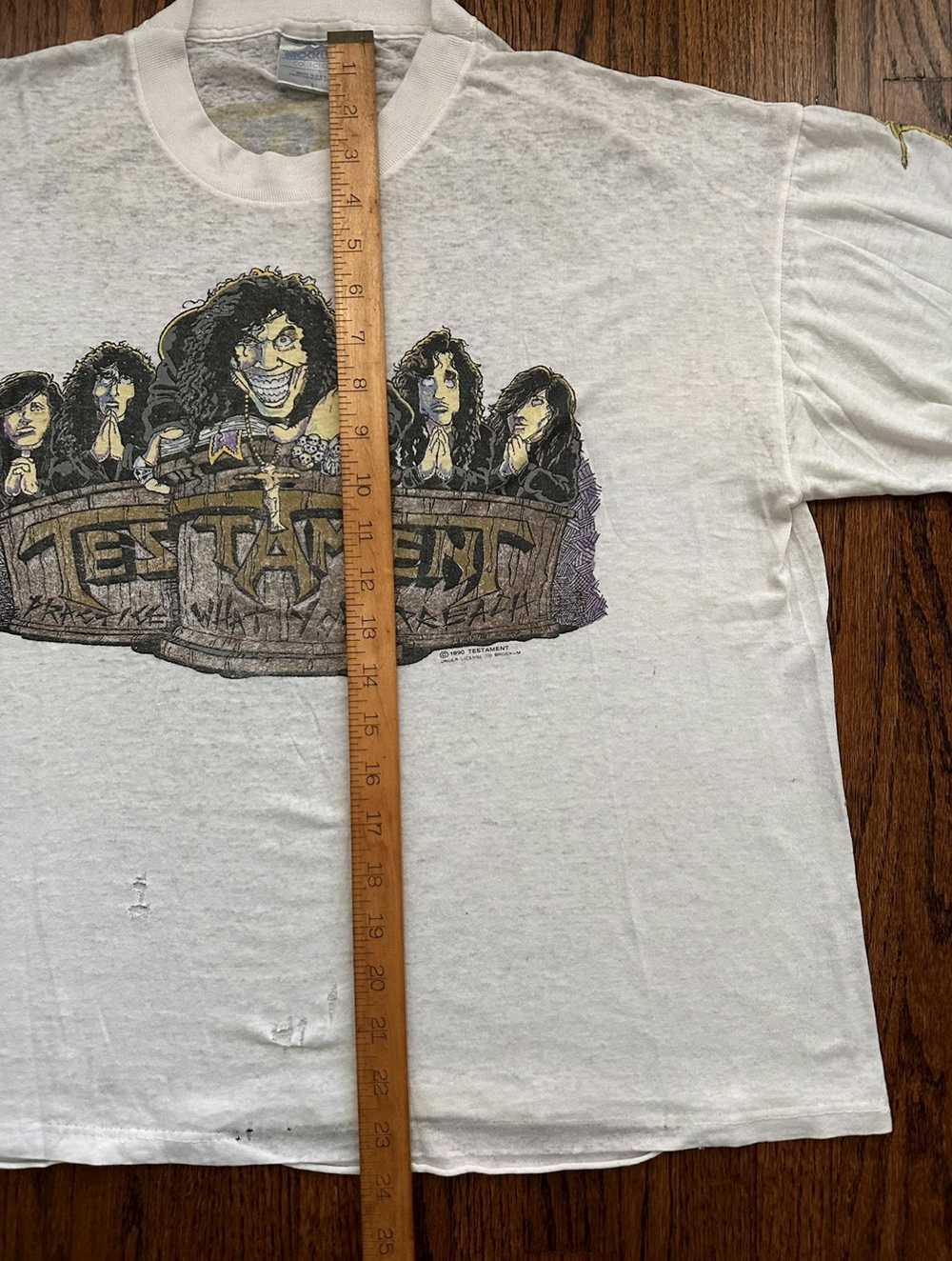 Vintage Vintage Testament Tour Shirt - image 11