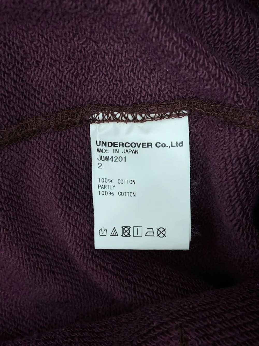 Undercover Jacket Zip up Front Print Purple - image 4