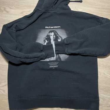 New Richardson Danny Lyon Hoodie Black Graphic cheapest Art Pullover White Size Large L