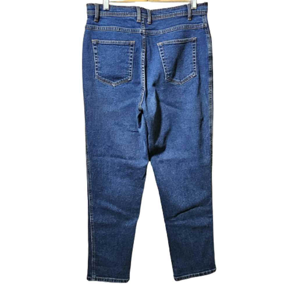 Bill Blass Medium Wash Stretch Skinny Jeans Size … - image 2