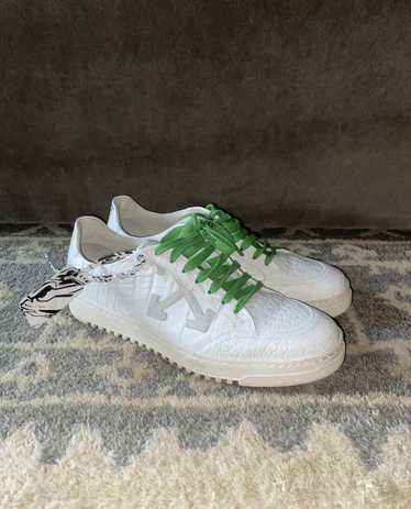 Off-White Off White Crocodile Embossed Sneakers