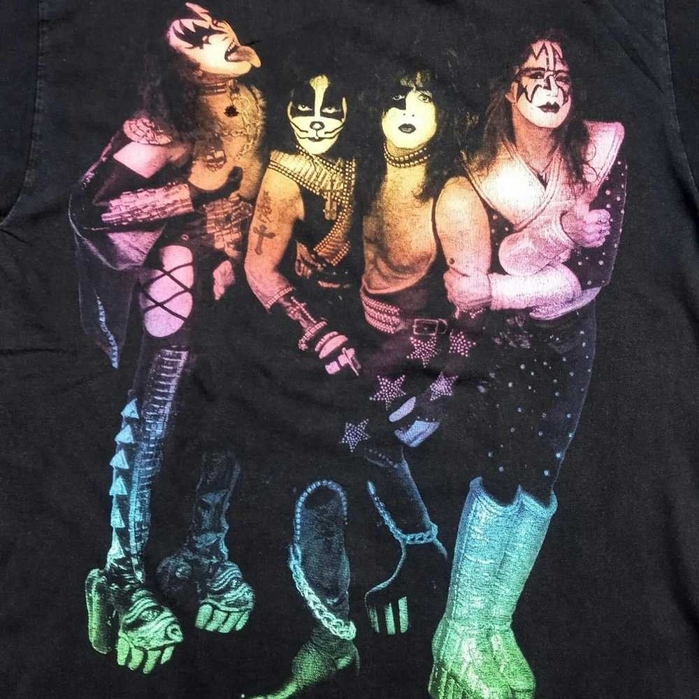 Band Tees × Kiss Band × Rock T Shirt Vintage Kiss… - image 3
