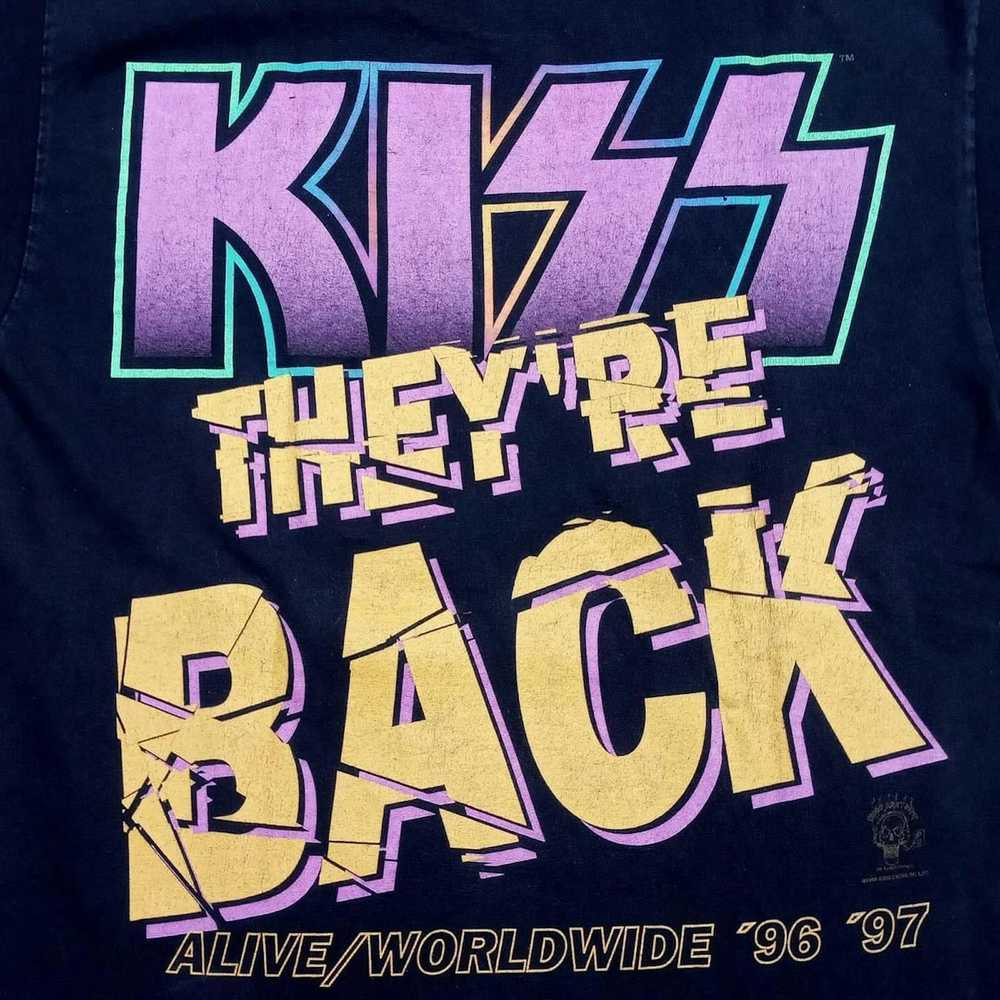Band Tees × Kiss Band × Rock T Shirt Vintage Kiss… - image 7
