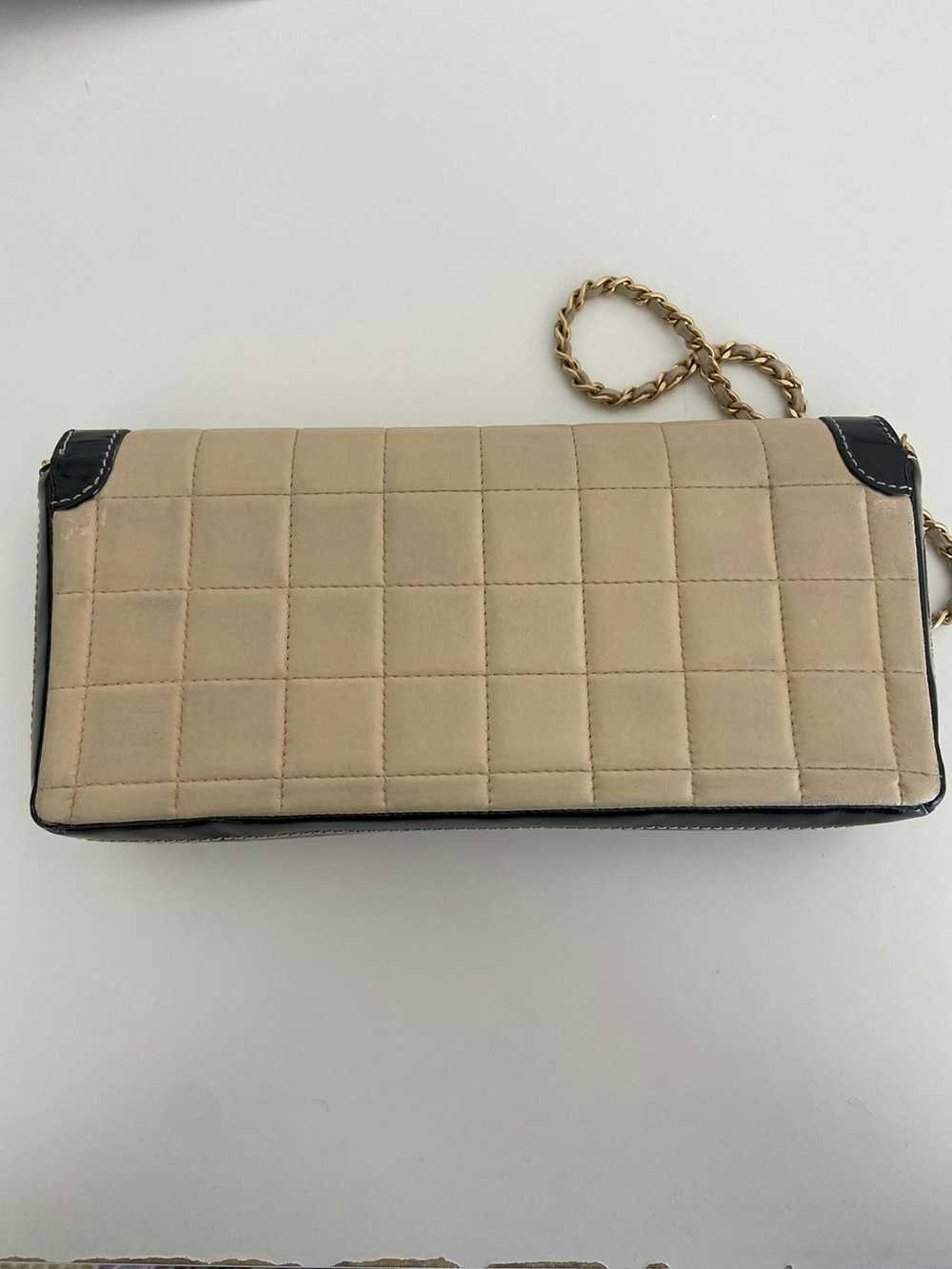 Chanel chanel east west chocolate bar shoulder bag - image 4