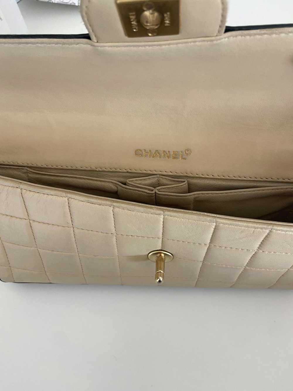 Chanel chanel east west chocolate bar shoulder bag - image 5