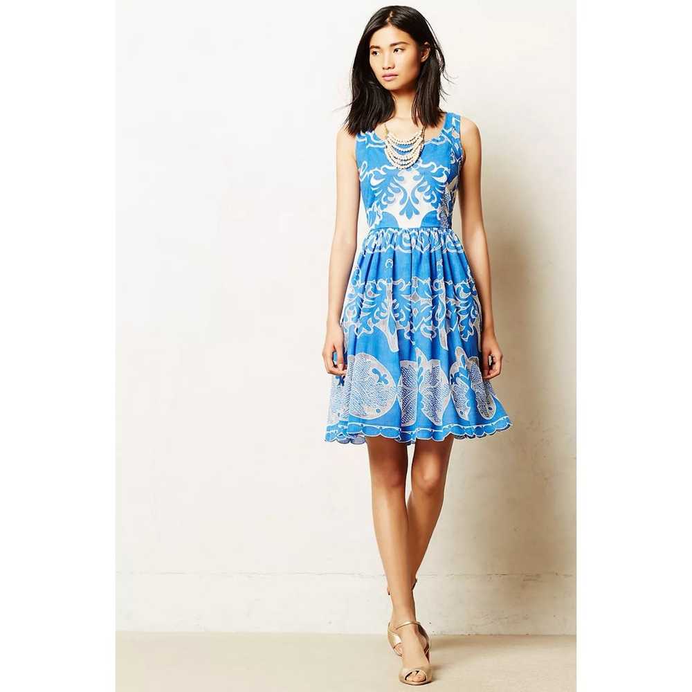 Anthropologie Plenty by Tracy Reese Azure Lace Sc… - image 10