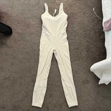 Lululemon Align Bodysuit Ribbed White Opal 4 - image 1