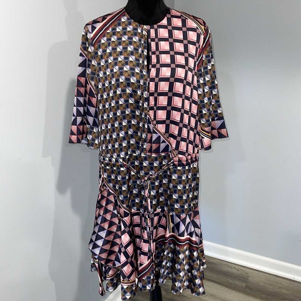 REISS London Orla Geometric Printed Dress USA siz… - image 4
