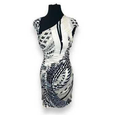 Emilio Pucci Ruched Bodycon Mini Dress Womens 6