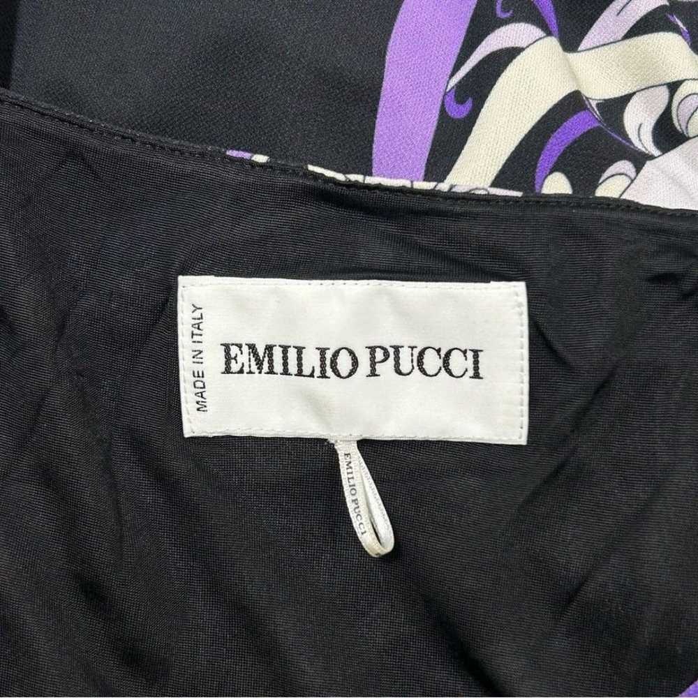 Emilio Pucci Asymmetrical Sheath Dress Womens 6 - image 8