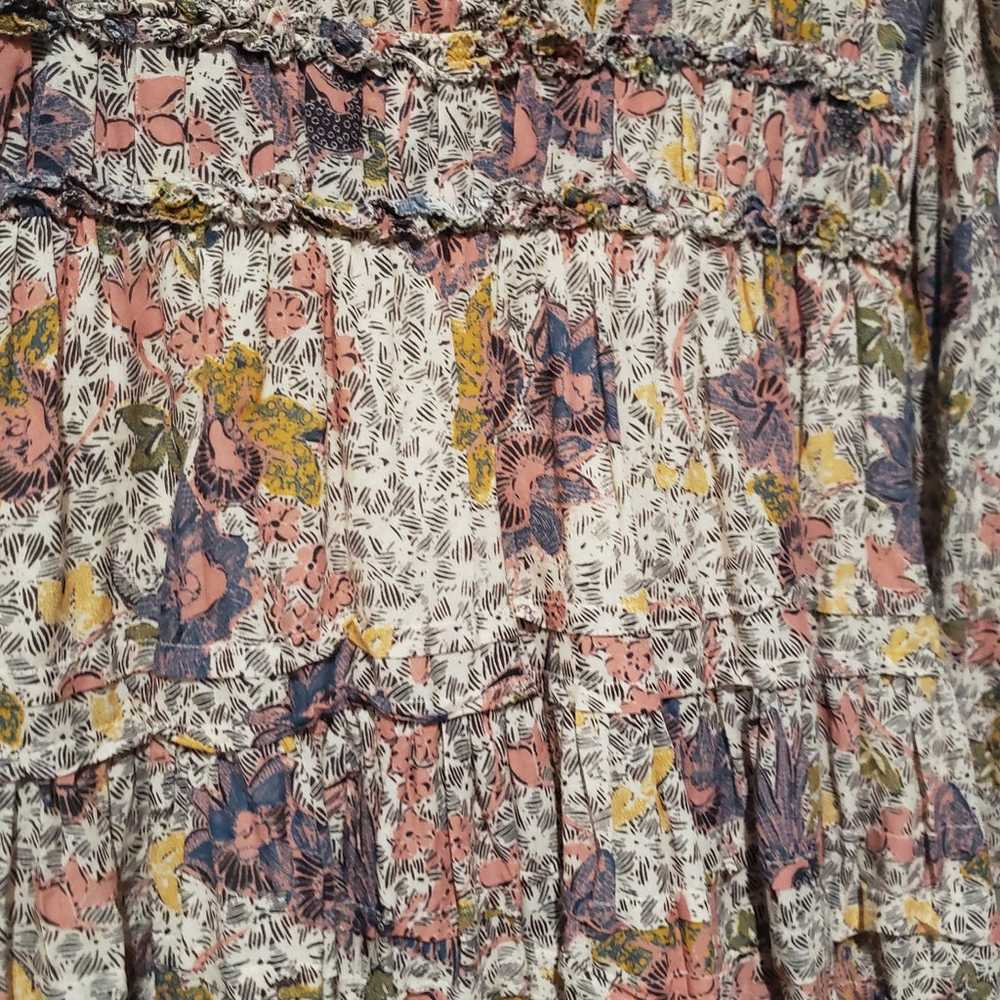 Ulla Johnson Julie dress Mini Floral Long Puff-Sl… - image 10