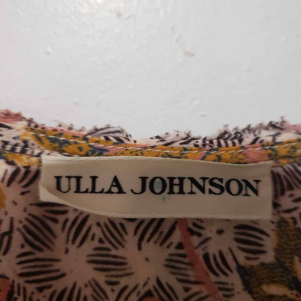 Ulla Johnson Julie dress Mini Floral Long Puff-Sl… - image 8