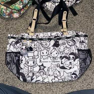 Lesportsac tokidoki black white - Gem