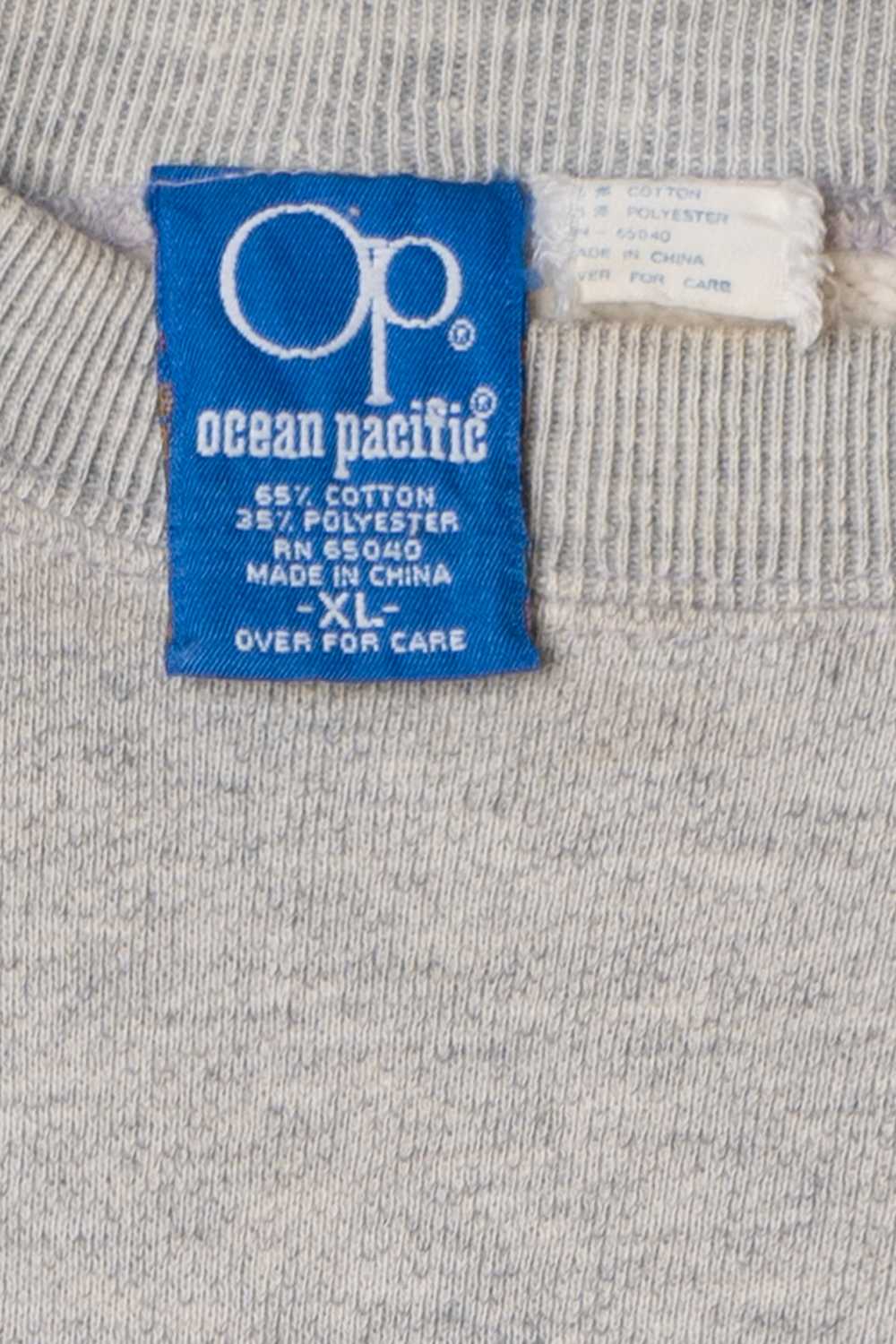 Vintage Ocean Pacific "Fight The Cold Wave" Sweat… - image 4