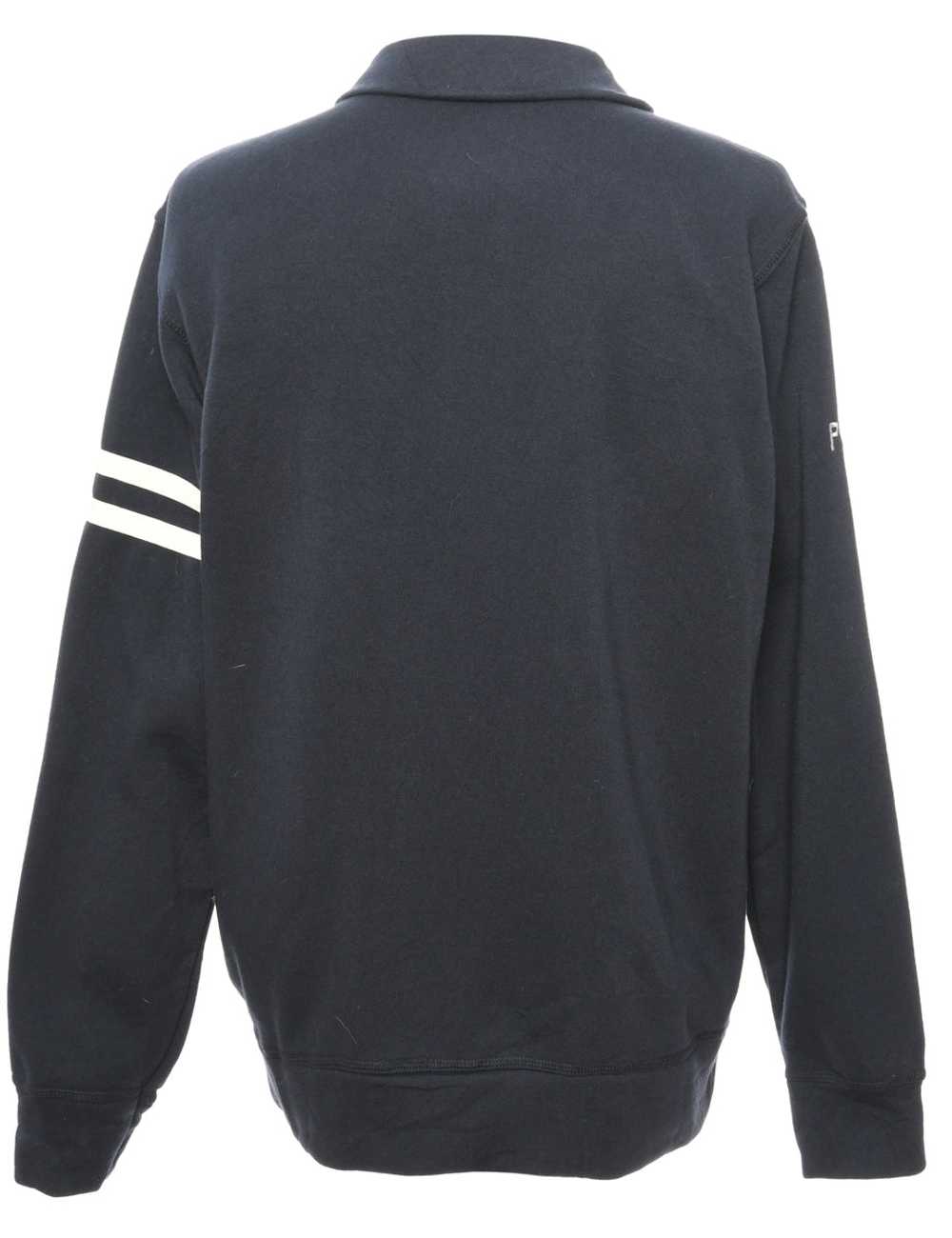 Plain Navy Sweatshirt - L - image 2
