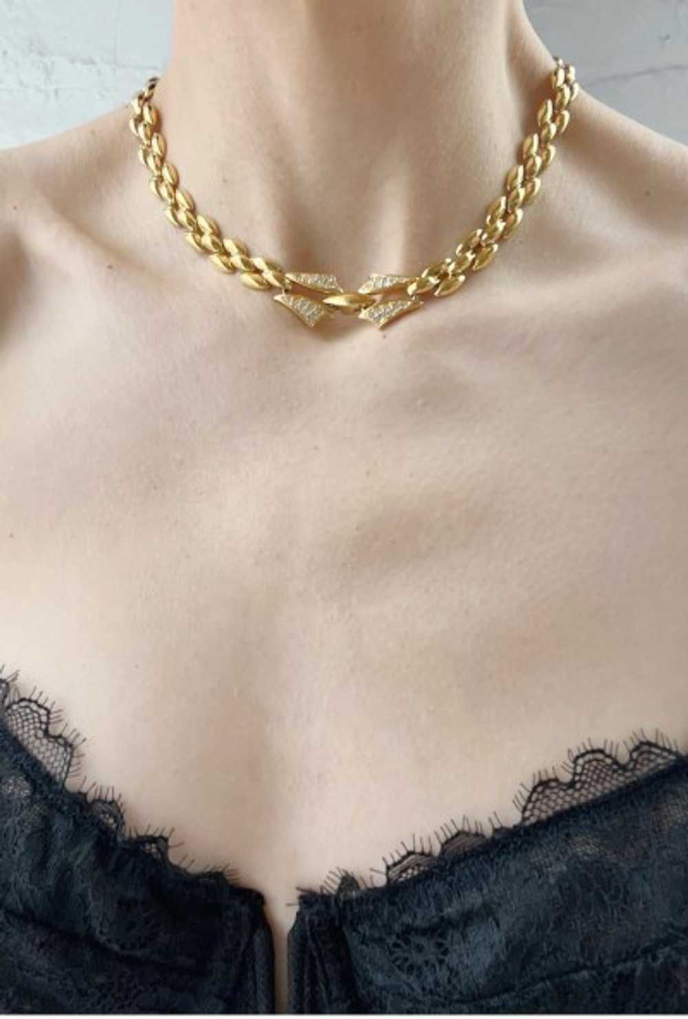 gold plated everyday necklace - image 1