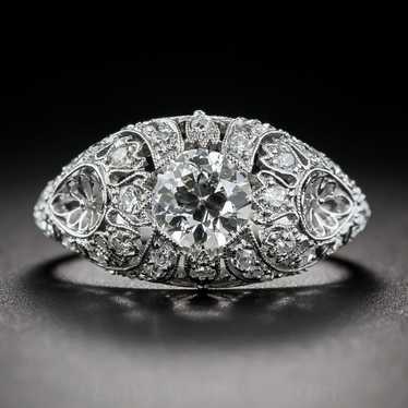 Edwardian .75 Carat Diamond Engagement Ring, Size 