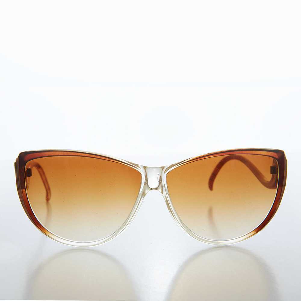 Glamorous Cat Eye Vintage Sunglasses - Nina - image 1