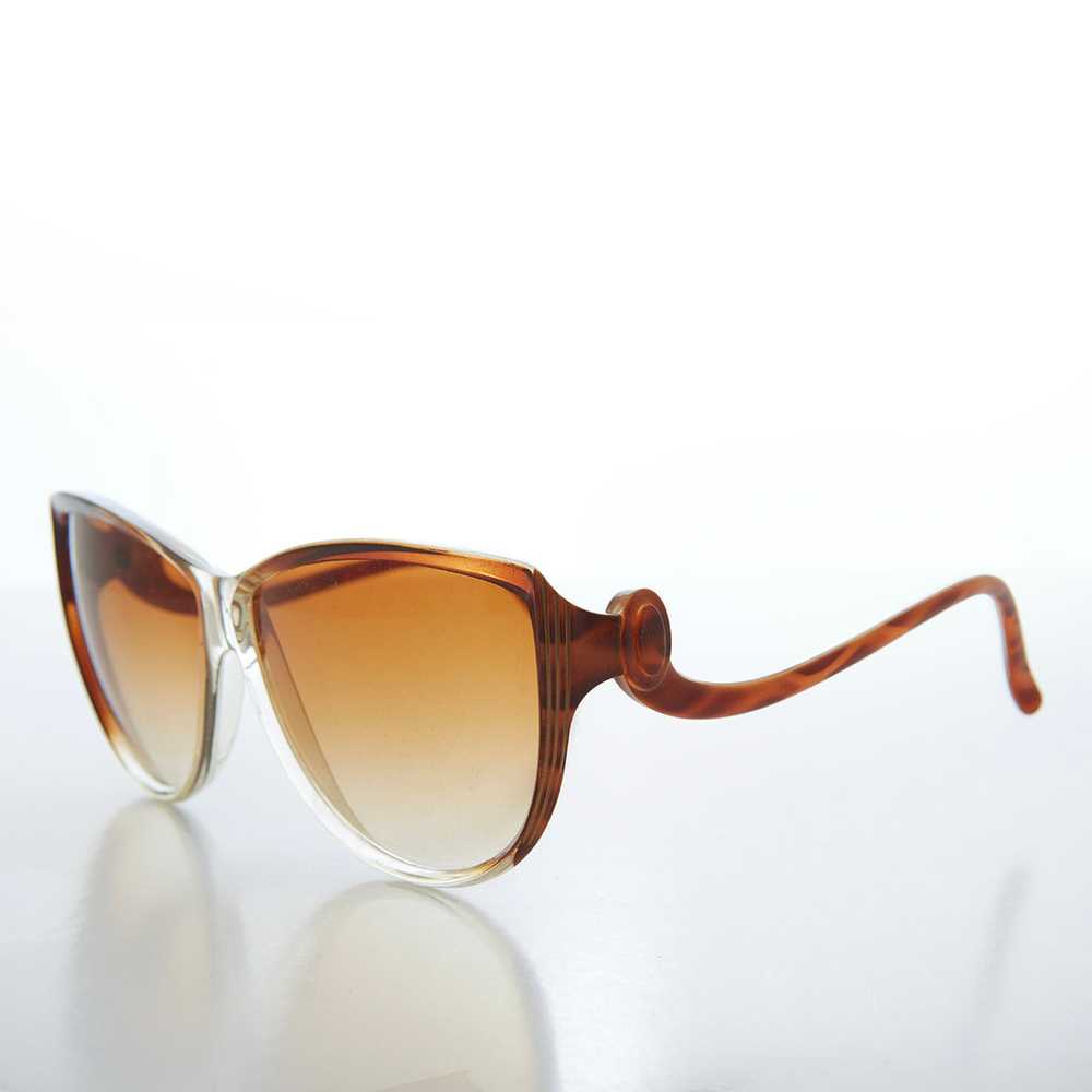 Glamorous Cat Eye Vintage Sunglasses - Nina - image 2