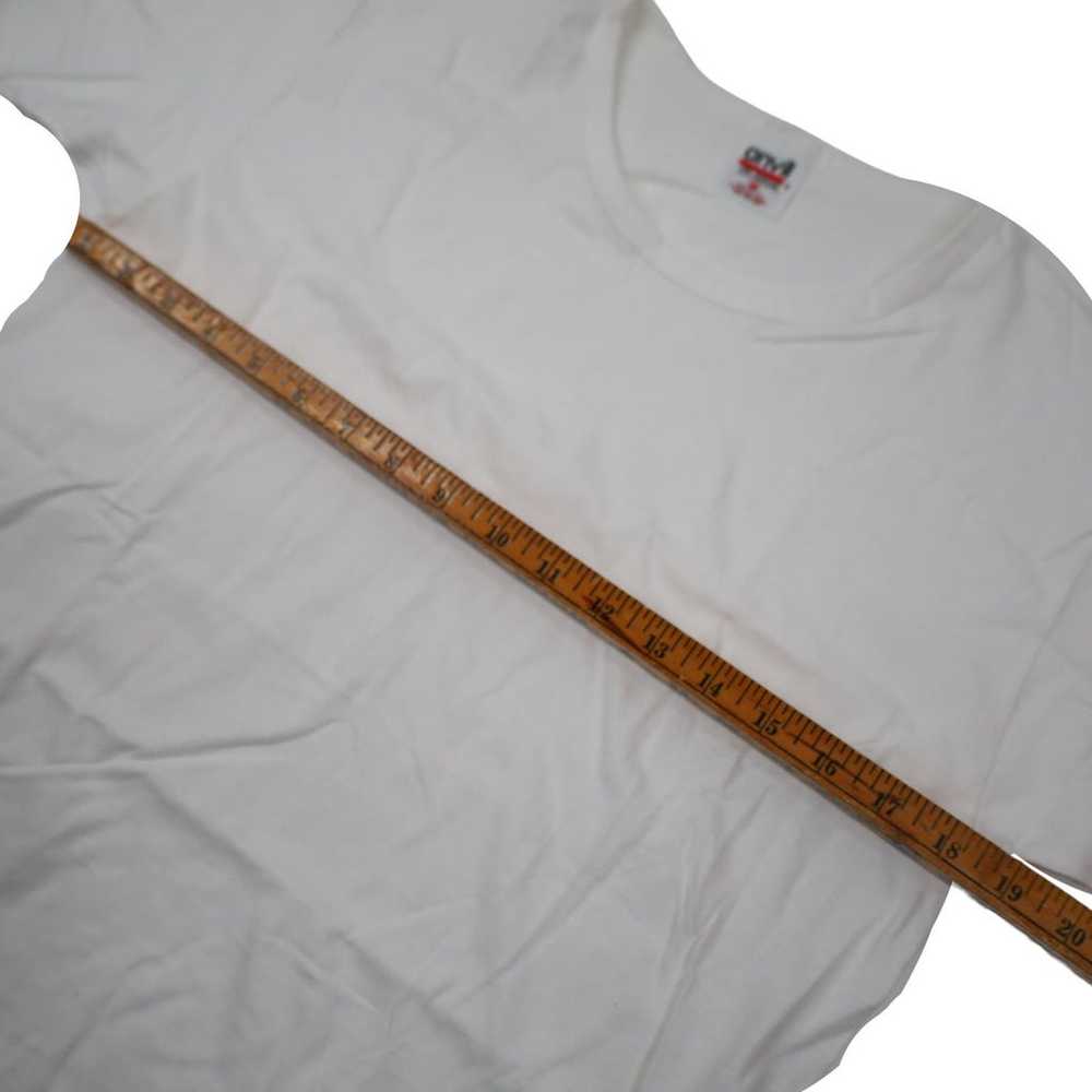 Vintage Anvil Single Stitched Blank T Shirt - image 6