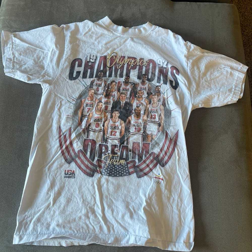 Vintage USA 1992 Dream Team shirt size large - image 1