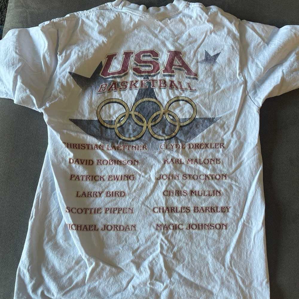 Vintage USA 1992 Dream Team shirt size large - image 2