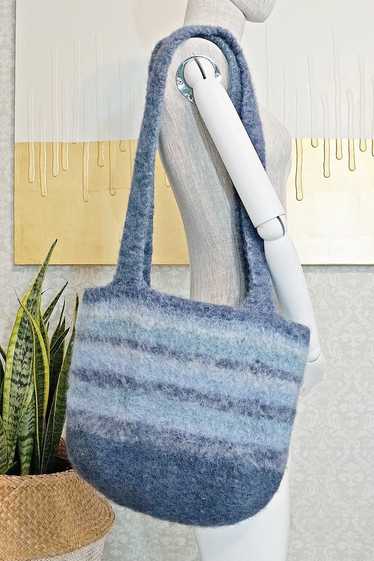 Handmade Boiled Wool Tote | Used, Secondhand, Res… - image 1