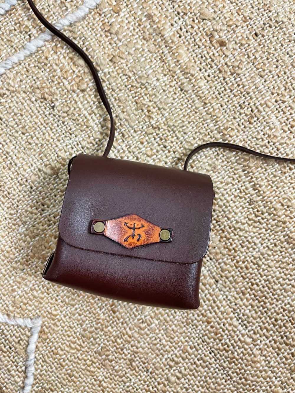 Handmade Petite Leather Box Bag | Used, Secondhan… - image 3