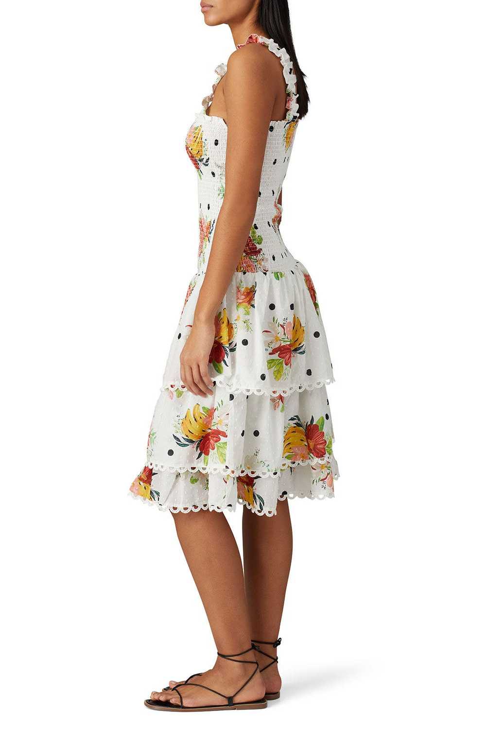 FARM Rio White Nanaju Midi Dress - image 2